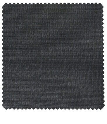 Raymond Men's Poly Viscose Unstitched Self Design Suiting Fabric (Blackish Blue)