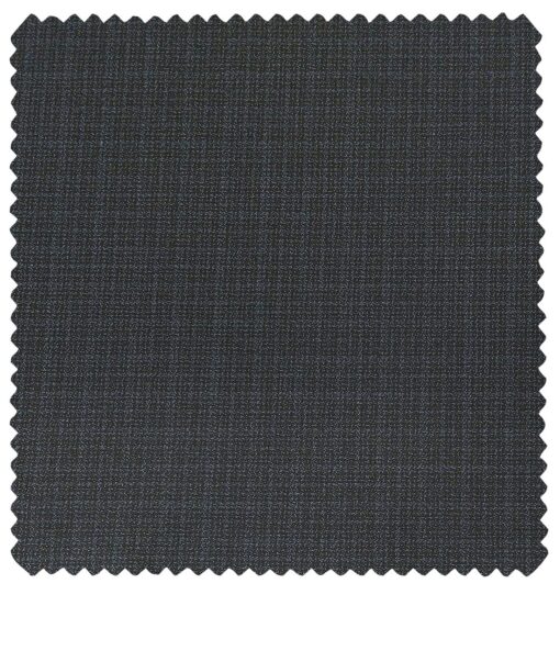 Raymond Men's Poly Viscose Unstitched Self Design Suiting Fabric (Blackish Blue)