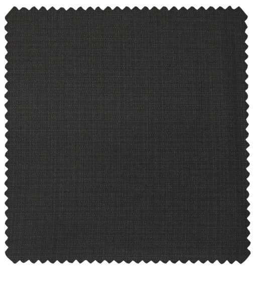 Raymond Men's Poly Viscose Unstitched Self Design Suiting Fabric (Black)