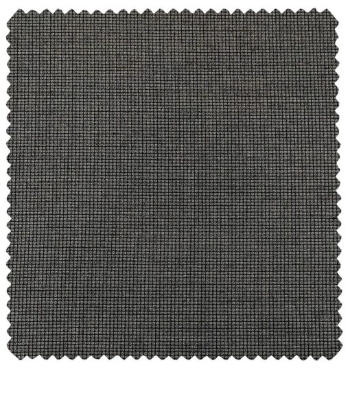 Raymond Men's Poly Viscose Unstitched Structured Suiting Fabric (Dark Grey)