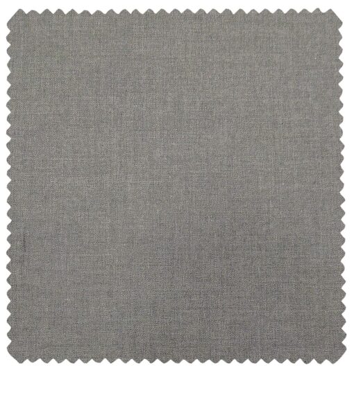 Raymond Men's Poly Viscose Unstitched Self Design Suiting Fabric (Worsted Grey)