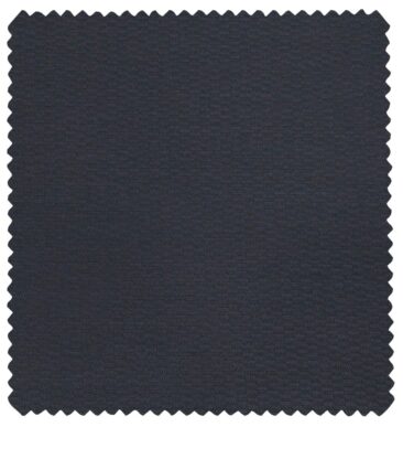 Raymond Men's Poly Viscose Unstitched Structured Shiny Suiting Fabric (Blue)