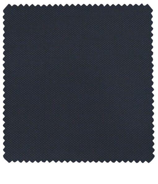 Raymond Men's Poly Viscose Unstitched Structured Suiting Fabric (Blue)
