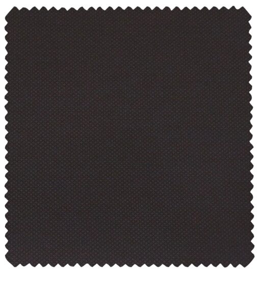 Raymond Men's Poly Viscose Unstitched Structured Suiting Fabric (Dark Wine)