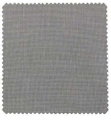 Raymond Men's Poly Viscose Unstitched Houndshooth Weave Suiting Fabric (Light Grey)