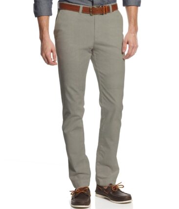 Arvind Men's Cotton Solids 1.30 Meter Unstitched Trouser Fabric (Grey)