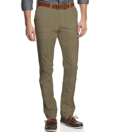 Arvind Men's Cotton Structured 1.30 Meter Unstitched Trouser Fabric (Light Brown)