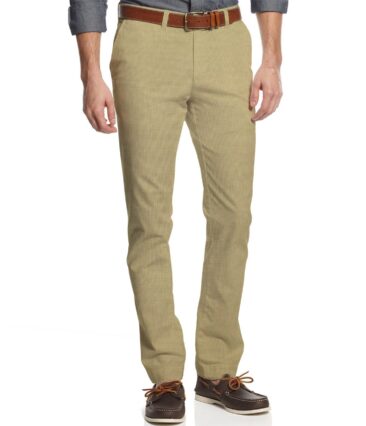 Arvind Men's Cotton Structured 1.30 Meter Unstitched Trouser Fabric (Sand Castle Beige)