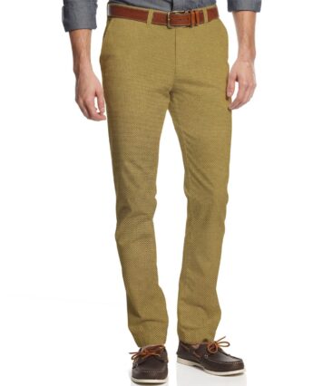 Raymond Men's Cotton Printed 1.30 Meter Unstitched Trouser Fabric (Granola Beige)