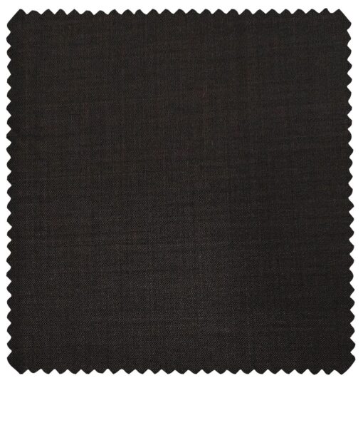 J.Hampstead Men's Wool Solids  Super 100's Unstitched Trouser Fabric (Dark Wine