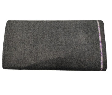 Raymond Men's Wool Solids Fine & Soft 2.20 Meter Unstitched Tweed Jacketing & Blazer Fabric (Worsted Grey)