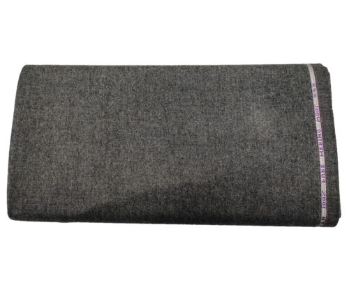 Raymond Men's Wool Solids Fine & Soft 2.20 Meter Unstitched Tweed Jacketing & Blazer Fabric (Worsted Grey)
