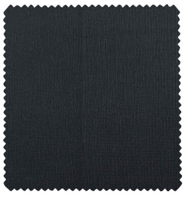 Burgoyne Men's Cotton Structured 1.50 Meter Unstitched Trouser Fabric (Dark Navy Blue)