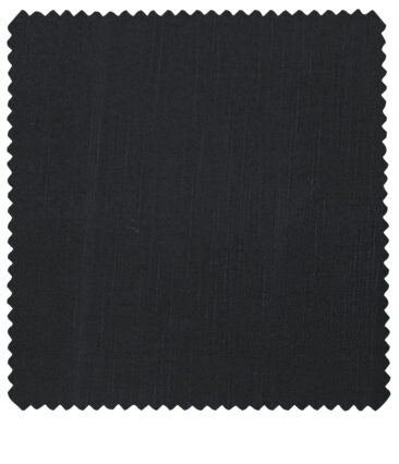 Raymond Men's Cotton Solids 1.50 Meter Unstitched Trouser Fabric (Dark Navy Blue )