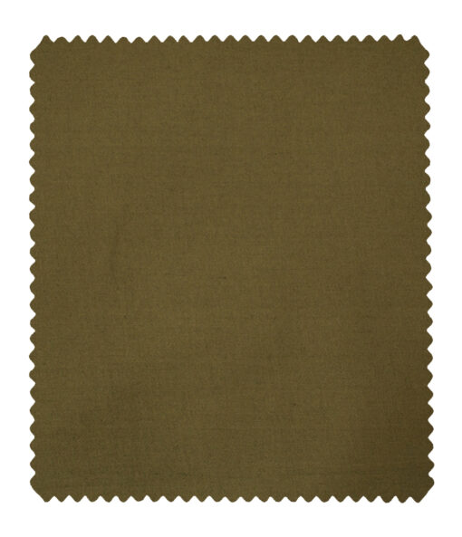Burgoyne Men's Cotton Solids  Unstitched Trouser Fabric (Coffee Brown) - Image 5