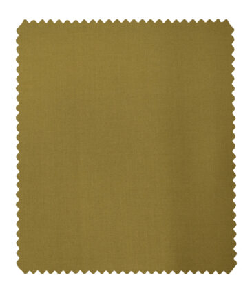 Burgoyne Men's Cotton Solids  Unstitched Trouser Fabric (Mustard Brown) - Image 5