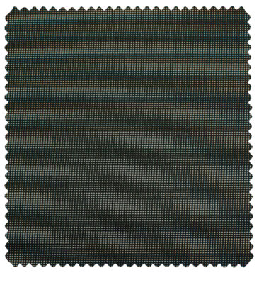 J.Hampstead Men's Polyester Viscose Structured 3.75 Meter Unstitched Suiting Fabric (Light Grey)