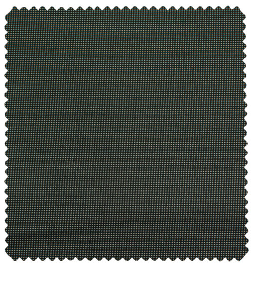 J.Hampstead Men's Polyester Viscose Structured 3.75 Meter Unstitched Suiting Fabric (Light Grey)