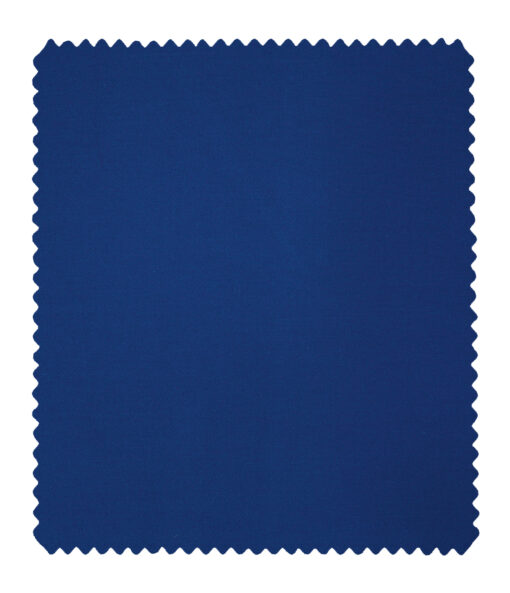 J.Hampstead Men's Cotton Solids  Unstitched Trouser Fabric (Royal Blue) - Image 5