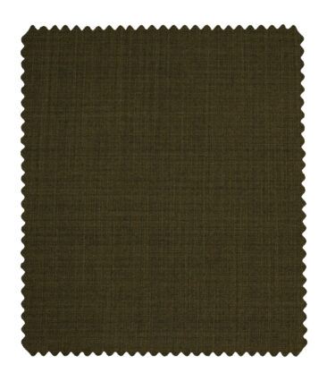 Raymond Men's Polyester Viscose Self Design  Unstitched Suiting Fabric (Brown)