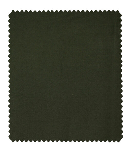 Raymond Men's Cotton Solids  Unstitched Trouser Fabric (Dark Green) - Image 5