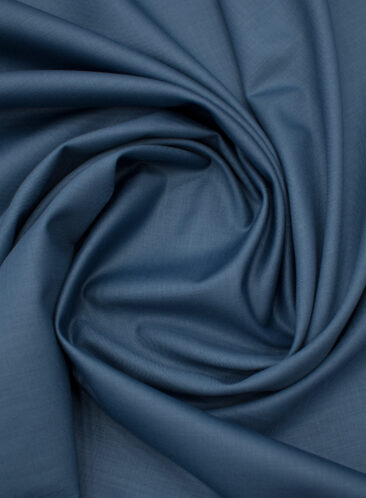 Absoluto Men's Terry Rayon Solids 3.75 Meter Unstitched Suiting Fabric (Aegean Blue)