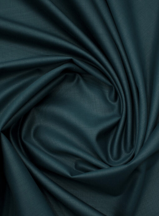 Absoluto Men's Terry Rayon Solids 3.75 Meter Unstitched Suiting Fabric (Classic Blue)
