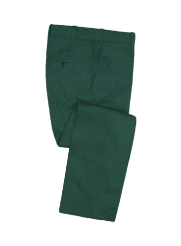 Absoluto Men's Terry Rayon Solids 3.75 Meter Unstitched Suiting Fabric (Dark Sea Green)