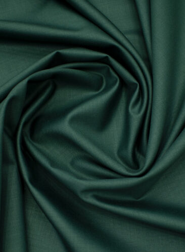 Absoluto Men's Terry Rayon Solids 3.75 Meter Unstitched Suiting Fabric (Dark Sea Green)