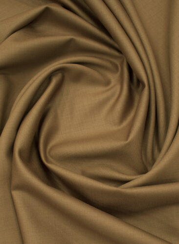 Absoluto Men's Terry Rayon Solids 3.75 Meter Unstitched Suiting Fabric (Mustard Gold)