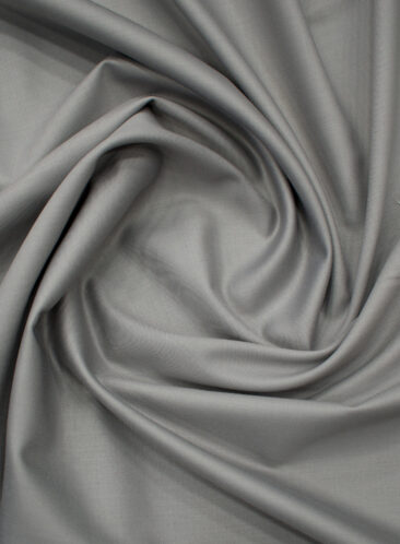 Absoluto Men's Terry Rayon Solids 3.75 Meter Unstitched Suiting Fabric (Storm Grey)