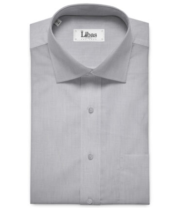 Burgoyne Men's Irish Linen 60 LEA Solids 2.25 Meter Unstitched Shirting Fabric (Light Purple)