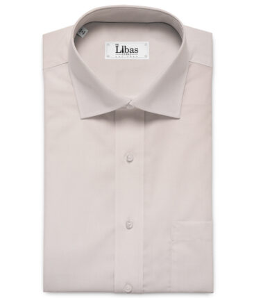 Arvind Men's Premium Cotton Solids 2.25 Meter Unstitched Shirting Fabric (Pink)