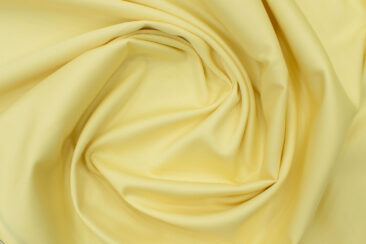 Birla Century Men's Giza Cotton Super 70's Solids 2.25 Meter Unstitched Shirting Fabric (Lemon Yellow)