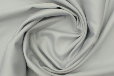 Birla Century Men's Pima Cotton Super 80's Solids 2.25 Meter Unstitched Shirting Fabric (Light Grey)