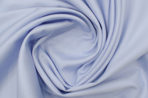 Birla Century Men's Pima Cotton Super 80's Solids 2.25 Meter Unstitched Shirting Fabric (Sky Blue)