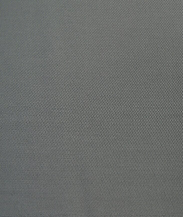 Absoluto Men's Terry Rayon Structured 3.75 Meter Unstitched Suiting Fabric (Silver Grey)