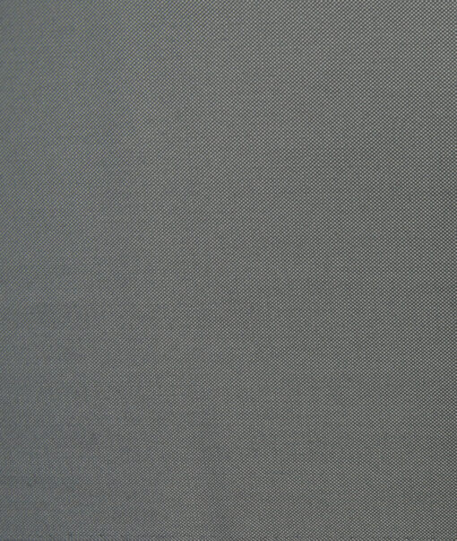 Absoluto Men's Terry Rayon Structured 3.75 Meter Unstitched Suiting Fabric (Silver Grey)