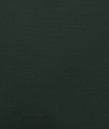 J.Hampstead Men's Terry Rayon Structured 3.75 Meter Unstitched Suiting Fabric (Dark Pine Green)