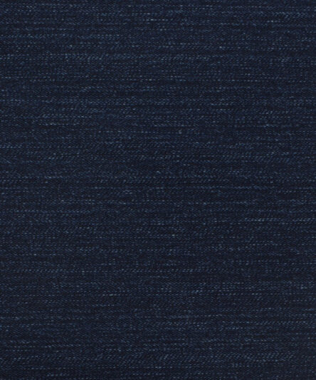 Arvind Men's Cotton Self Design 1.50 Meter Unstitched Jeans Fabric (Navy Blue)