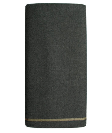 Raymond Men's Wool Solids Fine 2.20 Meter Unstitched Tweed Jacketing & Blazer Fabric (Worsted Grey)