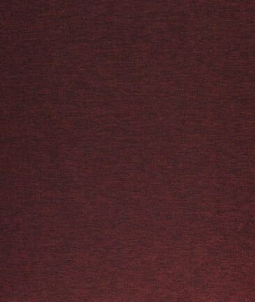 Don & Julio Men's Terry Rayon Self Design Shiny 3.75 Meter Unstitched Suiting Fabric (Dark Wine)