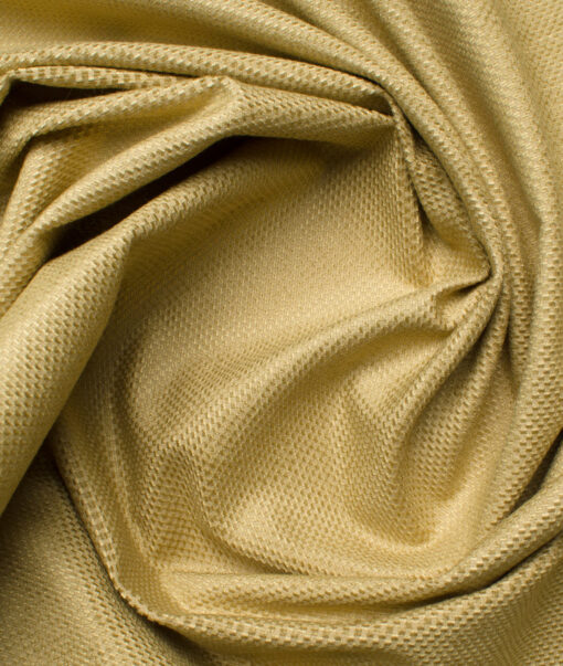 Arvind Tresca Men's Cotton Corduroy 1.50 Meter Unstitched Stretchable Corduroy Trouser Fabric (Macaroon Beige)