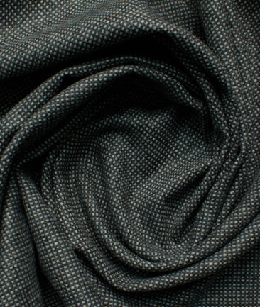Modella Men's Acrylic Structured 2.25 Meter Unstitched Faux Tweed Jacketing & Blazer Fabric (Light Grey)