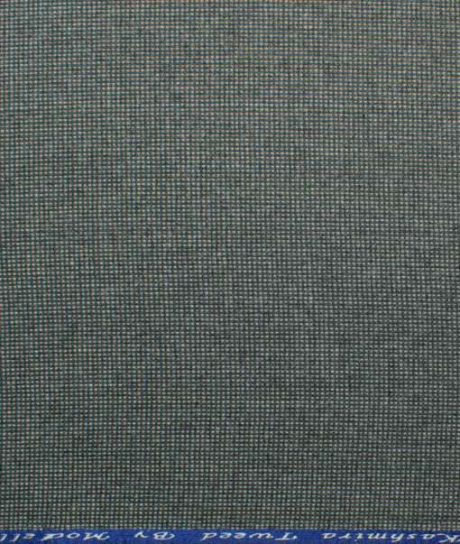 Modella Men's Acrylic Structured 2.25 Meter Unstitched Faux Tweed Jacketing & Blazer Fabric (Grey)