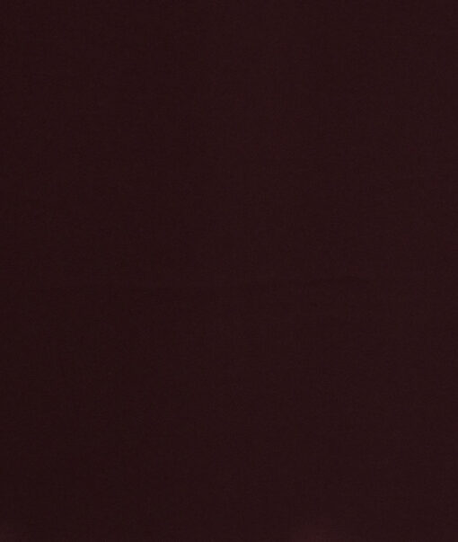 Italian Channel Men's Terry Rayon Solids 3.75 Meter Unstitched Flowy Japanese Stretchable Suiting Fabric (Dark WIne)