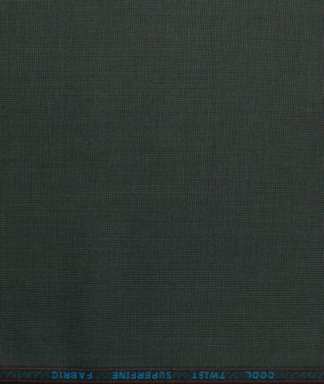 Rosseti Romano Men's Terry Rayon Structured 3.75 Meter Unstitched Suiting Fabric (Dark Grey)