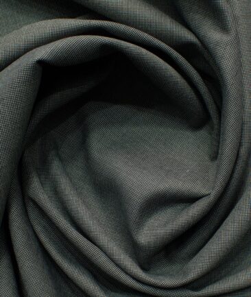 Rosseti Romano Men's Terry Rayon Structured 3.75 Meter Unstitched Suiting Fabric (Light Grey)