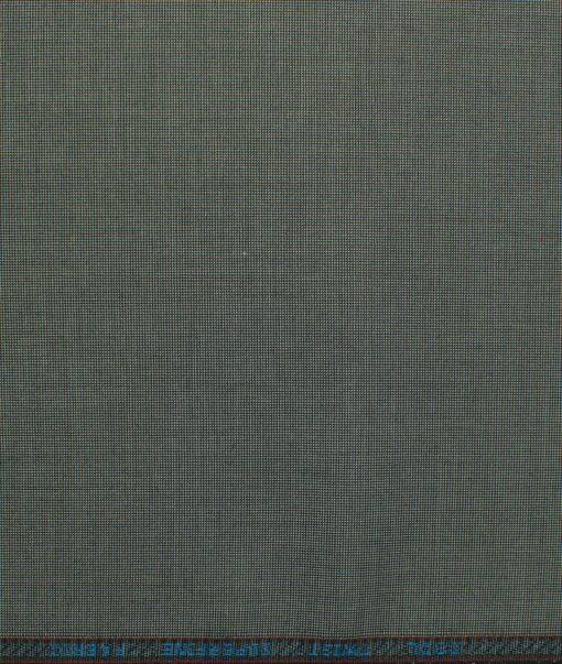 Rosseti Romano Men's Terry Rayon Structured 3.75 Meter Unstitched Suiting Fabric (Light Grey)