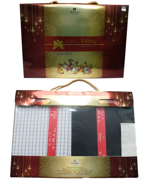 Vimal Combo Gift Pack of Unstitched Shirt & Trouser Fabrics (Pack of 10)